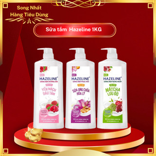 Sữa tắm dưỡng thể thiên nhiên trắng sáng da Hazeline 1kg