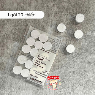 (Hàng store Nhật) Mặt nạ giấy nén Muji Chính Hãng Nhật Bản - Marin Japan Shop