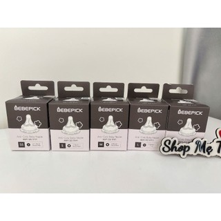 Núm ti thay thế bình Bebepick / malang ver 2 ( và các bình sữa cổ rộng Hàn Quốc) gắn vừa moyuum