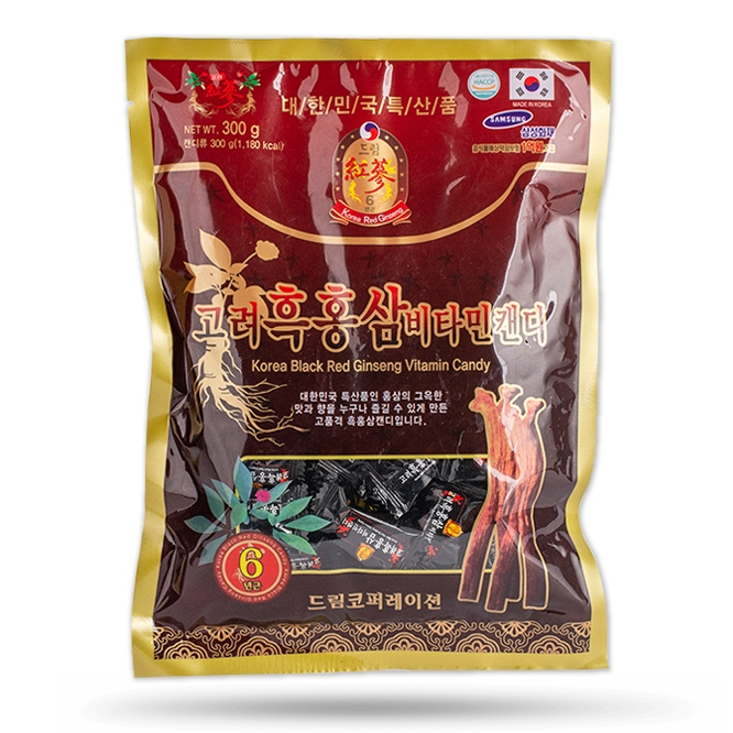 KẸO SÂM ĐEN (HẮC SÂM) HÀN QUỐC 300g