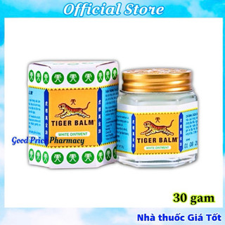  Tiger Balm Dầu Cù Là Con Cọp Trắng TIGER BALM WHITE OINT Nhập Khẩu Chính Hãng Từ Singapore 