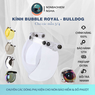  Kính Bubble có 3 nút bấm - Gắn nón bảo hiểm 3 4 1 2 - Kính chất lượng cao - Nhiều màu sắc - Inbox shop tư vấn 