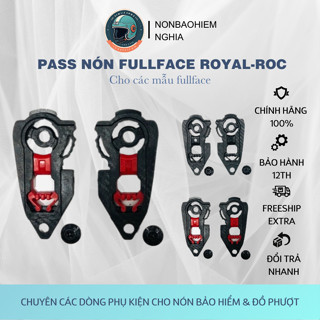 (hàng độc) Bộ pass thay thế cho dòng nón ROC 05, ROC 03, ROYAL M138, M137, M179 - bộ pát kính cho mũ bảo hiểm