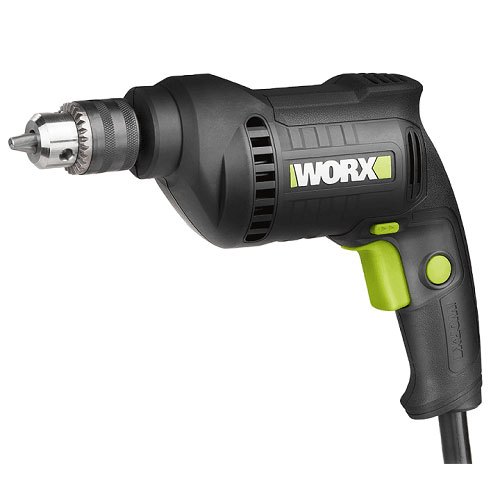MÁY KHOAN 380W 10MM WU118 (ĐẦU MĂNG RANH) – WORX GREEN (KHÔNG CÓ BÚA)