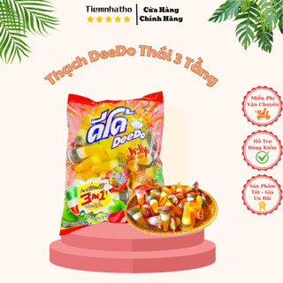  Thạch Trái Cây DEEDO 3 Tầng 720gram Thái Lan Siêu Ngon - Đồ Ăn Vặt TiemNhaTho18 