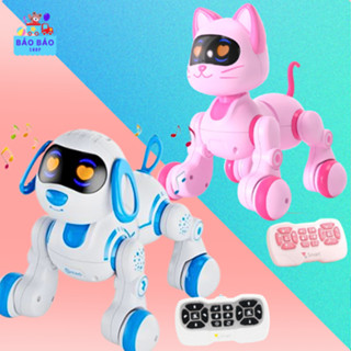  Chó Robot  Mèo Robot Điều Khiển Từ Xa Đồ Chơi Công Nghệ Thông Minh đồ chơi chú chó robot thông minh cảm biến 