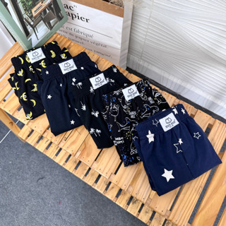 Quần đùi ngủ cho nam chất thun thoáng mát