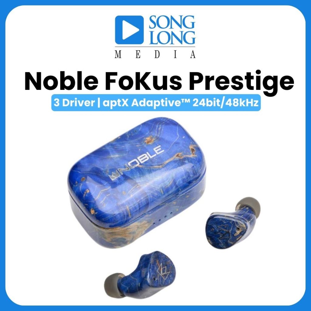 Tai Nghe Nhét Tai Bluetooth Noble FoKus Prestige True Wireless - Chính hãng phân phối