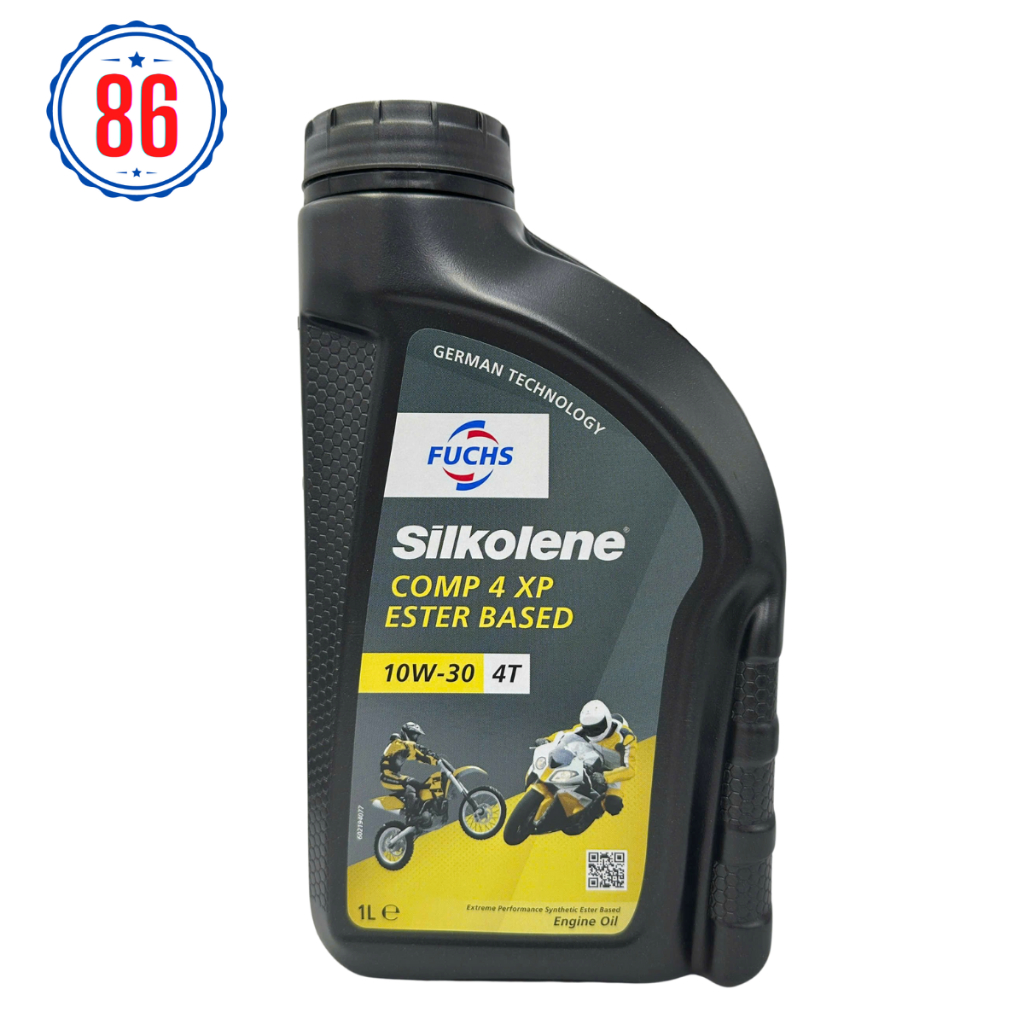 Nhớt Fuchs Silkolene Comp4 10W40-10W30 XP 1L tổng hợp gốc Ester