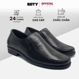 Giày Tây Nam ESTY G0209 Da Cao Cấp,Giày Lười Đế Nâng 4-5cm,Đế Cao Su Non,Khấu Chỉ 2 Lớp Bảo Hành 12 Tháng.