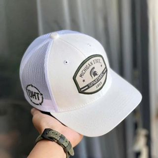 Nón kết, mũ lưỡi trai Unisex MICHIGAN vải Kaki đẹp phối lưới thời trang