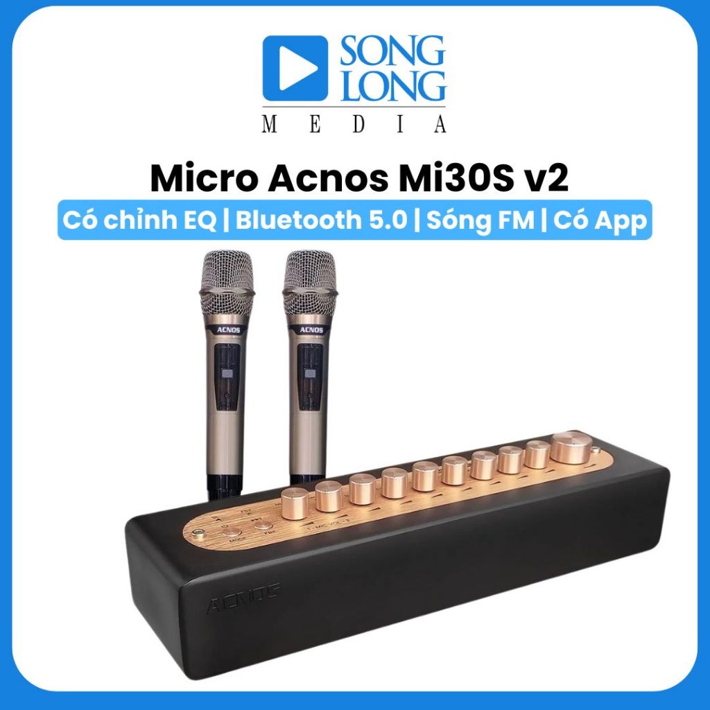 ACNOS MI30S V2 (MỚI 2024) - Chính hãng phân phối