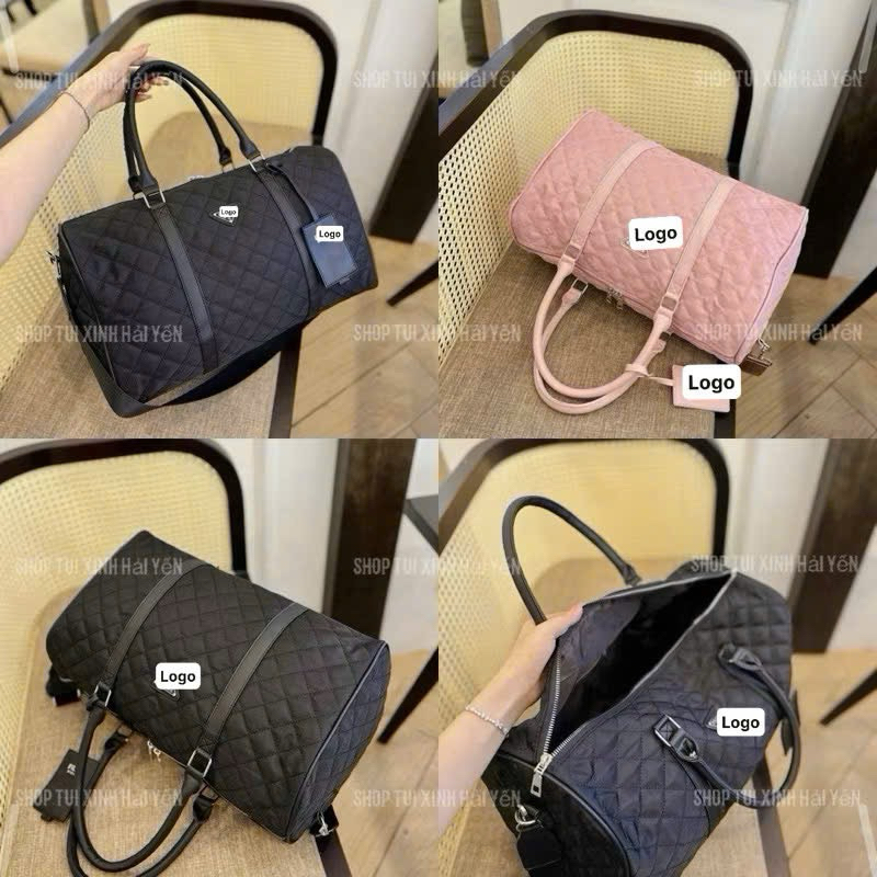 túi du lịch, túi trống gấp gọn  mác Tam giác vải dù cao cấp kiểu dáng thời trang size lớn đa năng tiện dụng