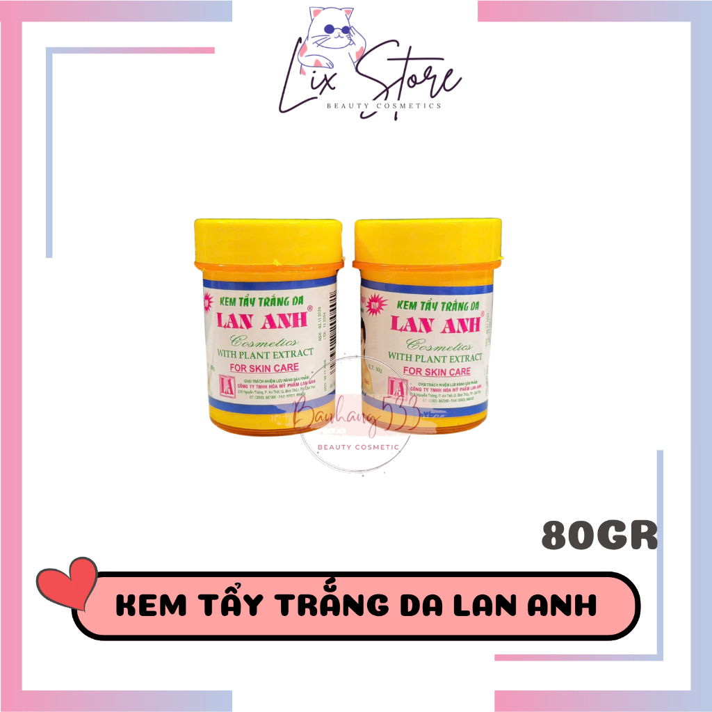Kem tẩy trắng Lan Anh Sa Tế 80gr