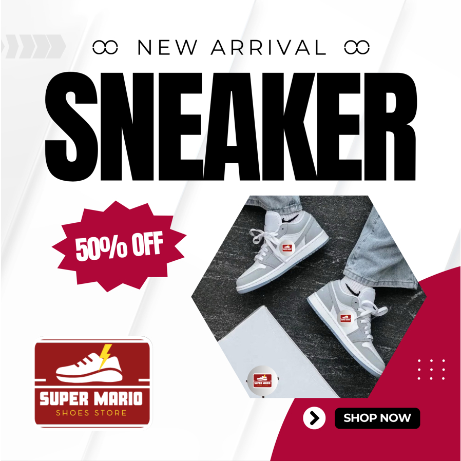 Giày _J.D.1 Xám Đế Xanh, Giày Thể Thao_J.D.1 Xám Đế Xanh Phong Cách Basic Hot Trend Giới Trẻ.