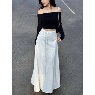  Chân Váy Dài Linen Nhiều Mảnh Kèm Dây  Một Mẩu House  