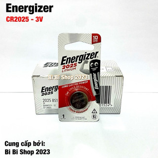 Pin cr2025 energizer lithium 3v chính hãng vỉ 1 viên
