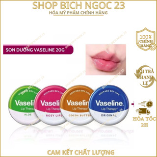 Son Dưỡng Môi Vaseline Lip Therapy Lips Sáp Dưỡng Ẩm Hồng Môi Hộp Thiếc 20g