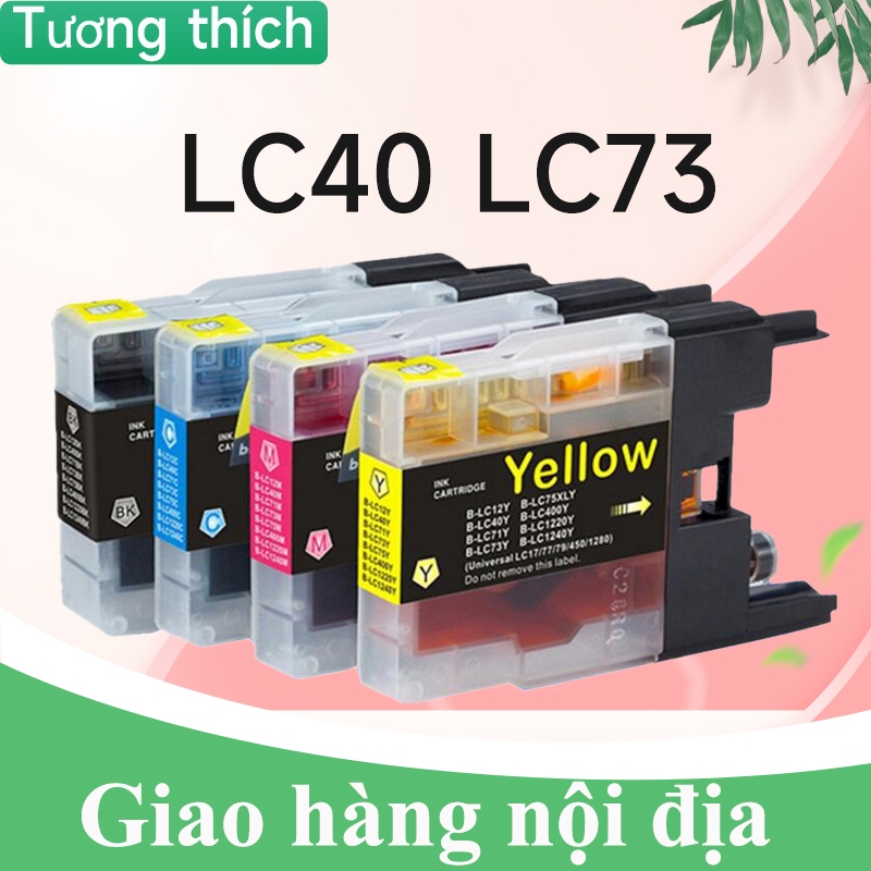 Hộp mực Brother LC40 LC71 LC73 LC12 LC17 LC75 LC40 LC400 LC1220 LC1240 LC1280 Brother DCP-J525N J925