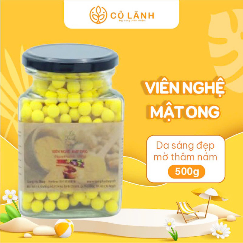 Viên nghệ mật ong handmade