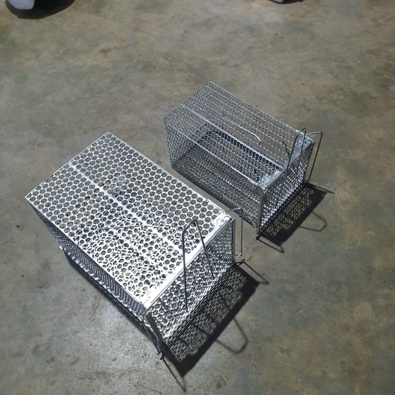 lồng bẫy mèo cơ Khí Nhuệ Giang bẫy thú bẫy chuột loai to và đại dành cho loại lớn