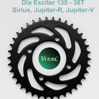 Nhông Dĩa sau sirius 110 ,jupiter mx,Jubiter V,28T 30T 32T 33T 34T 35T 36T 37T-> 52T Nhông 14T 15T 16T CHÍNH HÃNG VITAL
