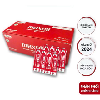 ( Hộp 40 viên ) Pin tiểu ( AA ) Maxell - Hàng Chính Hãng