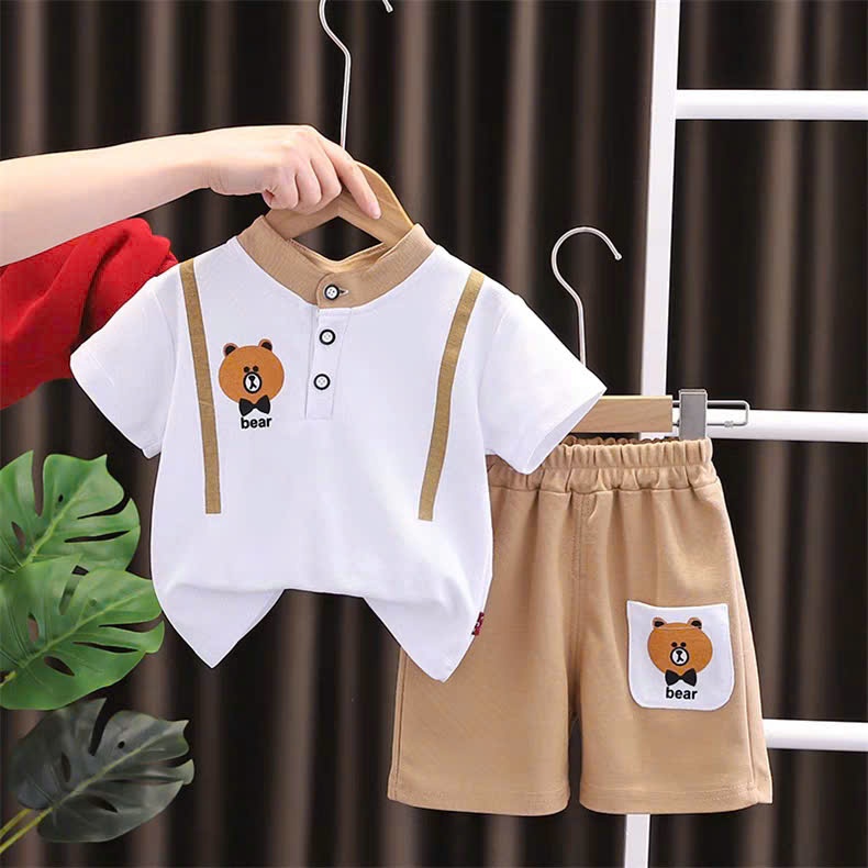 Đồ bộ bé trai bé gái mùa hè chất vải mềm mịn thoáng mát , Quần áo trẻ em phong cách thể thao đủ size cho bé