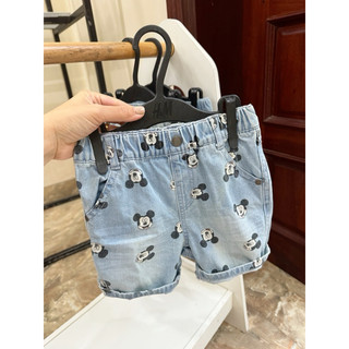 Quần Short Jean Bé Trai Mickey DN(lỗi bẩn nhẹ)