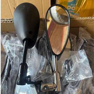 Gương xe máy, Kính Giọt Nước Xoay 360 Độ Kính Bên Trái ( Ráp Sẵn ) Tặng Kèm Thêm Ốc Nối Chân Gương Hàng Đẹp