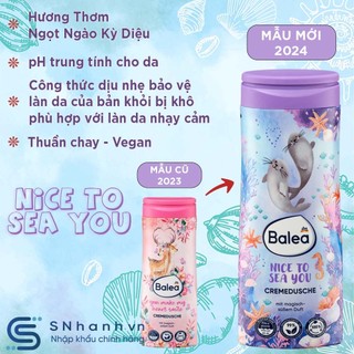 Sữa tắm gội thuần chay Balea Đức cho bé từ 3 tuổi