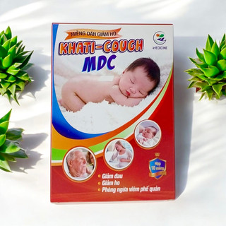 MIẾNG DÁN GIẢM HO CHO BÉ TỪ 3 THÁNG TUỔI TRỞ LÊN VÀ NGƯỜI LỚN - DÁN CHỐNG HO KHATI COUGH MDC