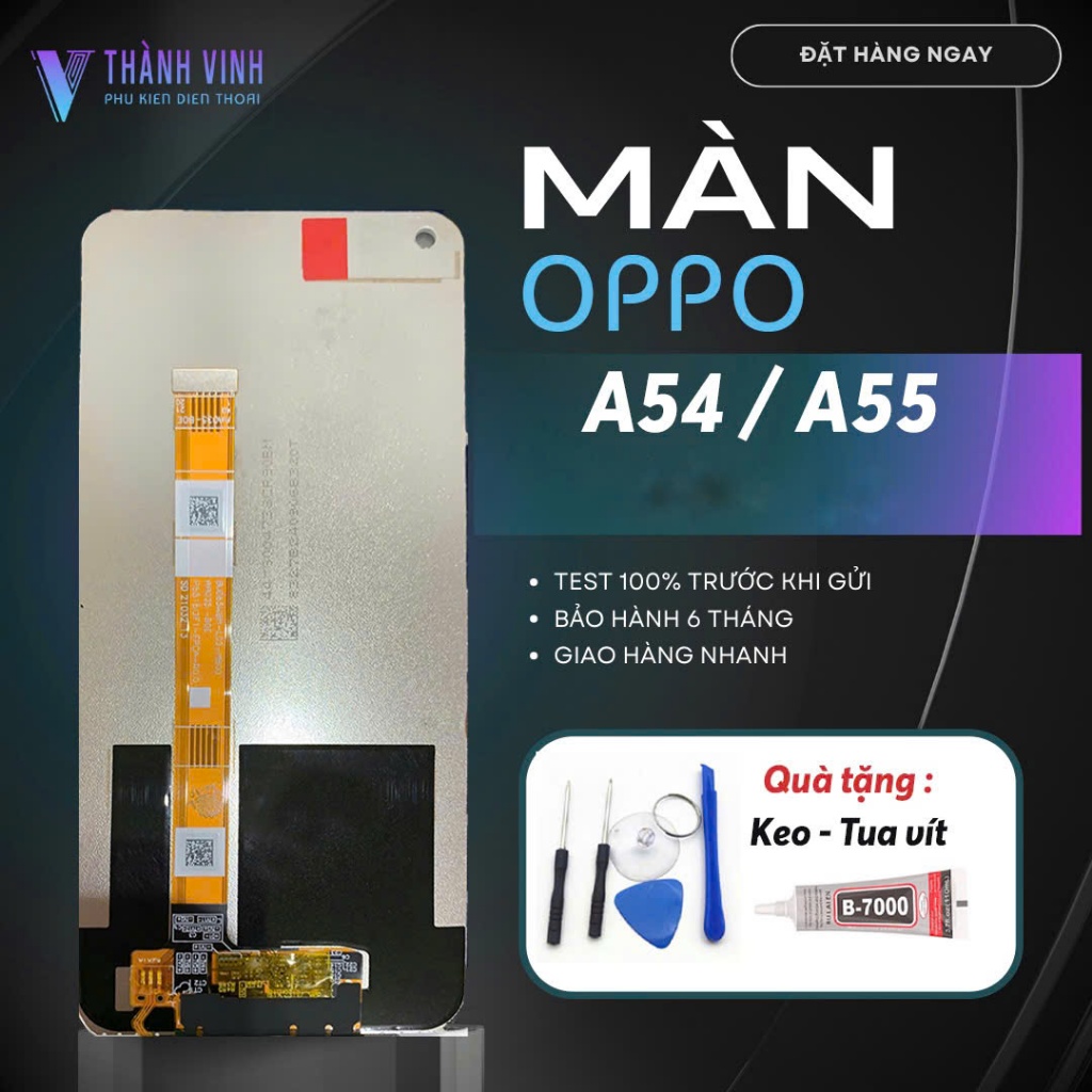 Màn Hình Oppo A54 / A55 - Chất Lượng Cao, Tặng Kèm Keo Dán Chuyên Dụng & Bộ Sửa Chữa