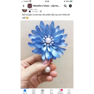 Hoa cài áo handmade cao cấp thủ công [𝗛𝗔𝗡𝗡𝗜𝗘 𝗛𝗔𝗡𝗗𝗠𝗔𝗗𝗘]