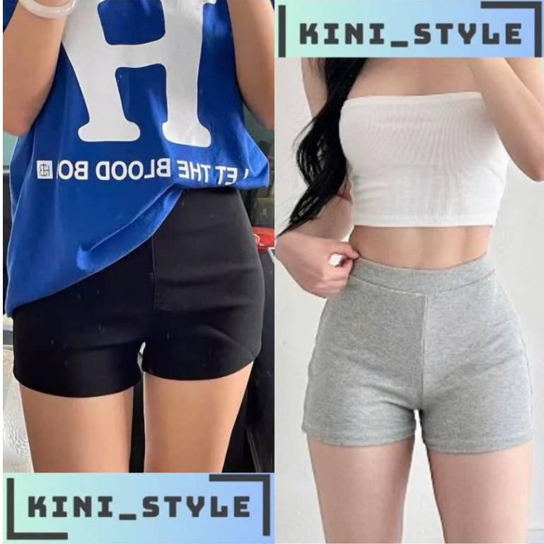 Quần đùi ôm nâng mông tôn dáng chất thun gân dày 38kg - 60kg | BigBuy360 - bigbuy360.vn