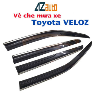 Vè che mưa xe Toyota Veloz 2022-2026 chỉ inox hàng cao cấp