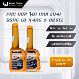 Phụ gia vệ sinh buồng đốt, kim phun, súc béc xăng JASSO BIO RAY chai 125ml tiết kiệm nhiên liệu