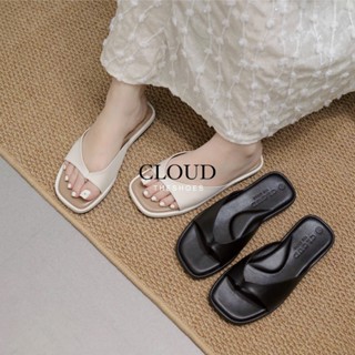  Dép quai kẹp mũi vuông xinh xắn mang hàng ngày dành cho nữ Cloud The Shoes 