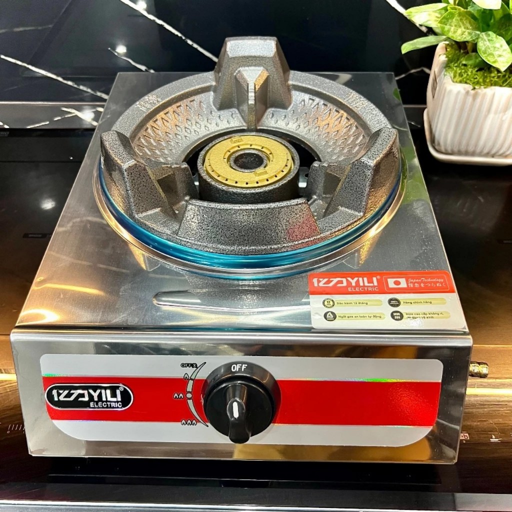 Bếp Ga Công Nghiệp 1 Họng Bếp Khè Đơn Công Nghiệp Bếp Khè Gas Công Nghiệp Bảo Hành 12 Tháng