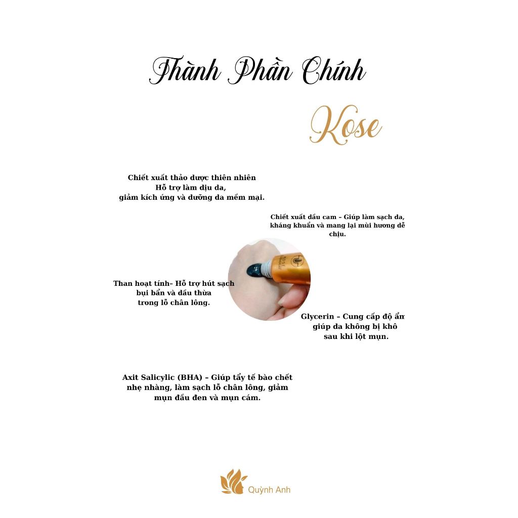 Kose Softymo Hot Cleansing Gel Nhật Bản giúp làm sạch mụn đầu đen mụn cám trên da mặt