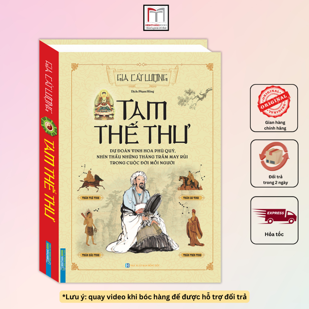 Sách - Tam Thế Thư (bìa cứng)