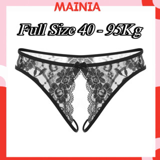 [ Full Size 40-95Kg ] Quần Lót Ren Lọt Khe Xẻ Đáy 2184 MAINIA STORE