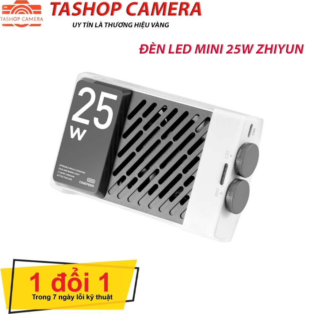 Đèn Led Mini 25W Zhiyun CINEPEER CM25 Video Light