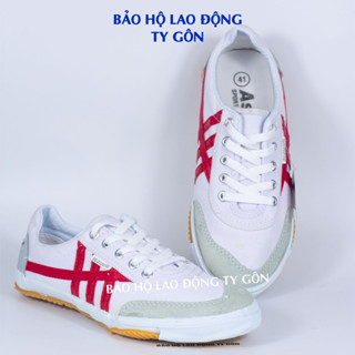   Chính hãng  Giày bata Asia sọc đỏ mũi da giày sọc đỏ chính hãng giày thể dục thể thao học sinh 