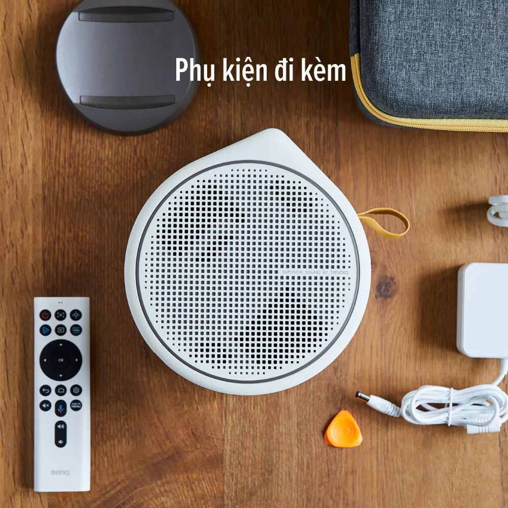 BenQ GV30_Máy chiếu mini LED không dây Android TV với hệ thống loa 2.1 & lấy nét tự động | BigBuy360 - bigbuy360.vn
