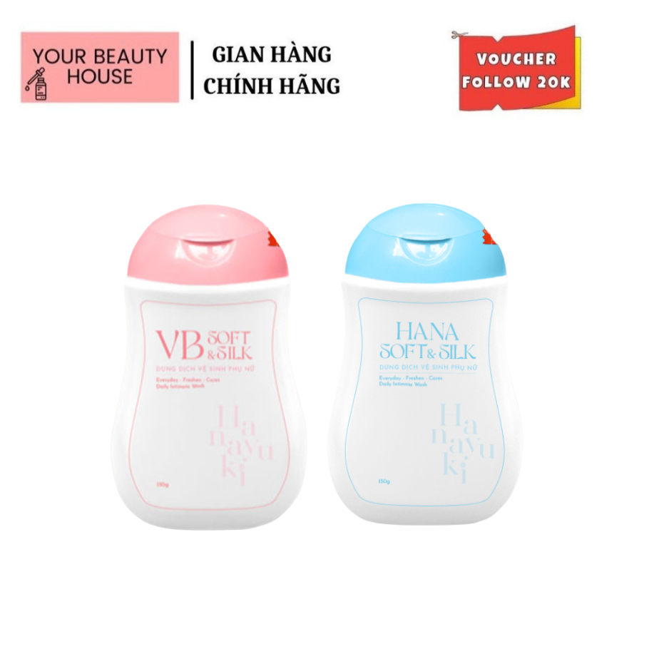 [Hanayuki] Dung Dịch Vệ Sinh HANA VB SOFT SILK