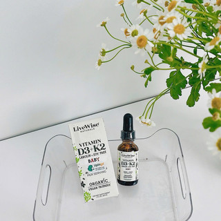 (Mẫu mới) D3K2 VÀ DHA ORGANIC LIVEWISE