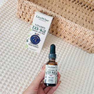 (Mẫu mới) D3K2 VÀ DHA ORGANIC LIVEWISE