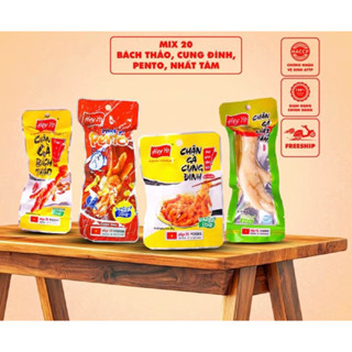 Combo 20 chân gà cay Hey Yo, chân gà Bách thảo, Nhất tâm, siêu cay Pento và rút xương Cung đình. Chân gà Việt Nam