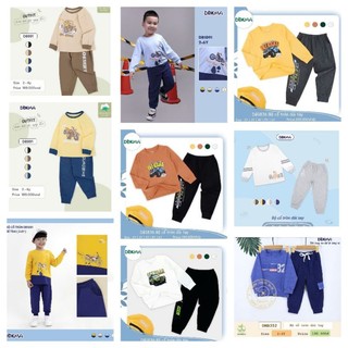  Xả  Bộ dài tay bé trai Dokma 2Y  10-12kg  nhiều mẫu 